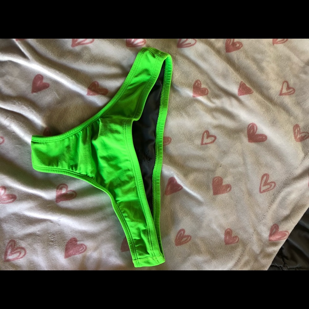 Lime green cheeky jolyn bottoms